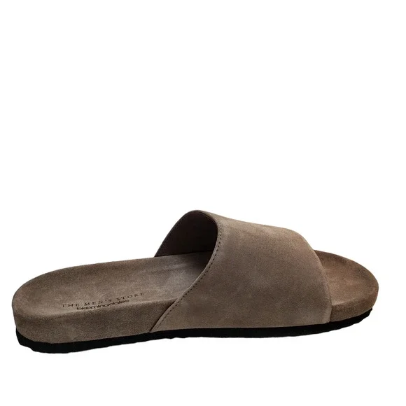 New The Mens Store at Bloomingdales Mens Shoes Slide Comfort Sandals Sto… - Picture 3 of 6
